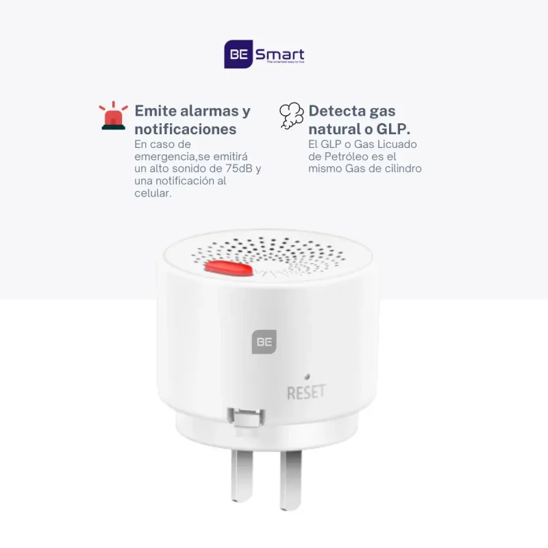 Detector de Gas BE-01400A BE-01400A Inalámbrico - Image 2