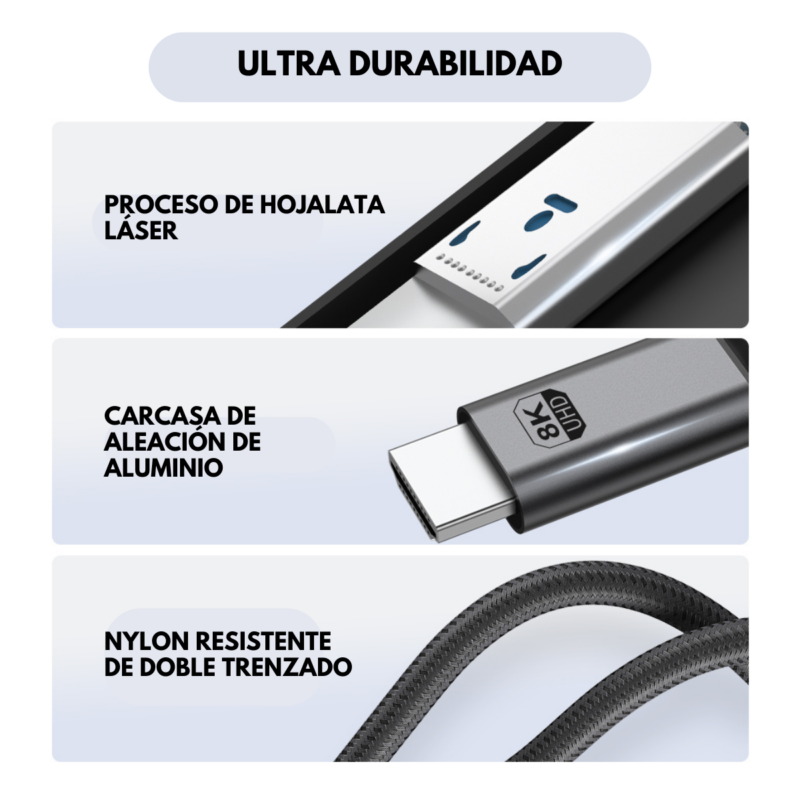 Cable USB-c a HDMI 8K BE-C1 - Image 5