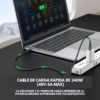Cable Cargador USB-C a USB-C 240W (48V/5A) BE- C3 - Image 4