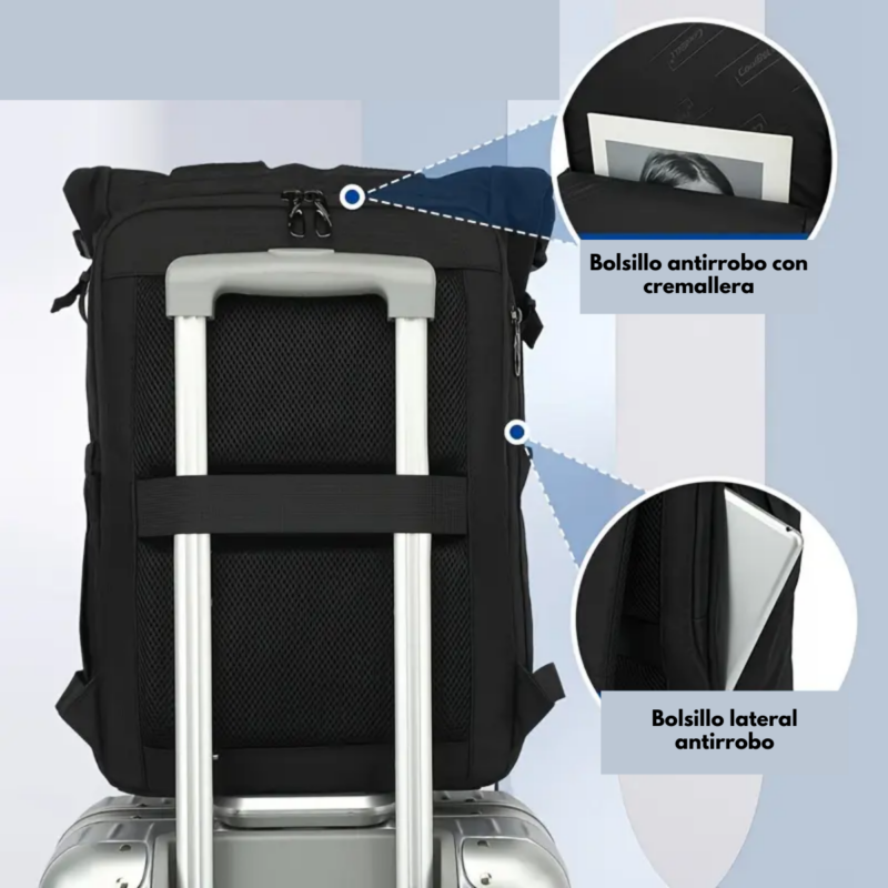 Morral de Viaje Espacioso y Versátil BE-M - Image 7