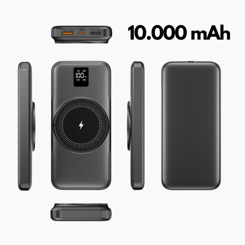 Power Bank Batería Portatil Carga Magnética 10000mAh BE-PB1 - Image 2