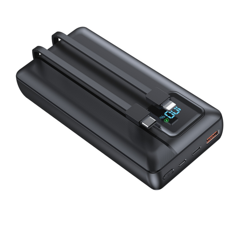 Power bank / Batería Portatil Con Cable Usb-c y Lightning 20000 mAh BE-PB2 - Image 2