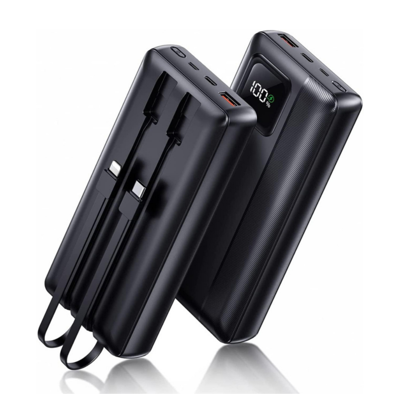 Power bank / Batería Portatil Con Cable Usb-c y Lightning 20000 mAh BE-PB2