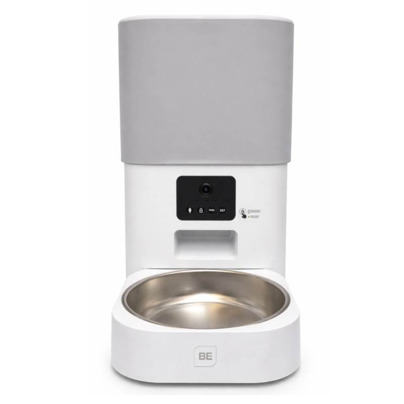 Comedor Inteligente para Mascotas BE-PET01 | 6L, Cámara, App, Audio Bidireccional, Programación Automática