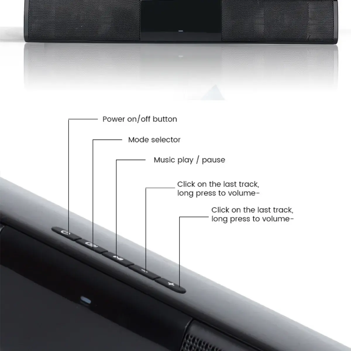 Barra de sonido BE-H330 bluetooth - Image 4