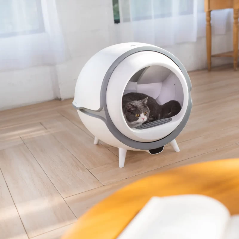 Arenero para gatos autolimpiable UV WiFi BE-CB01 inteligente con Control App - Image 5