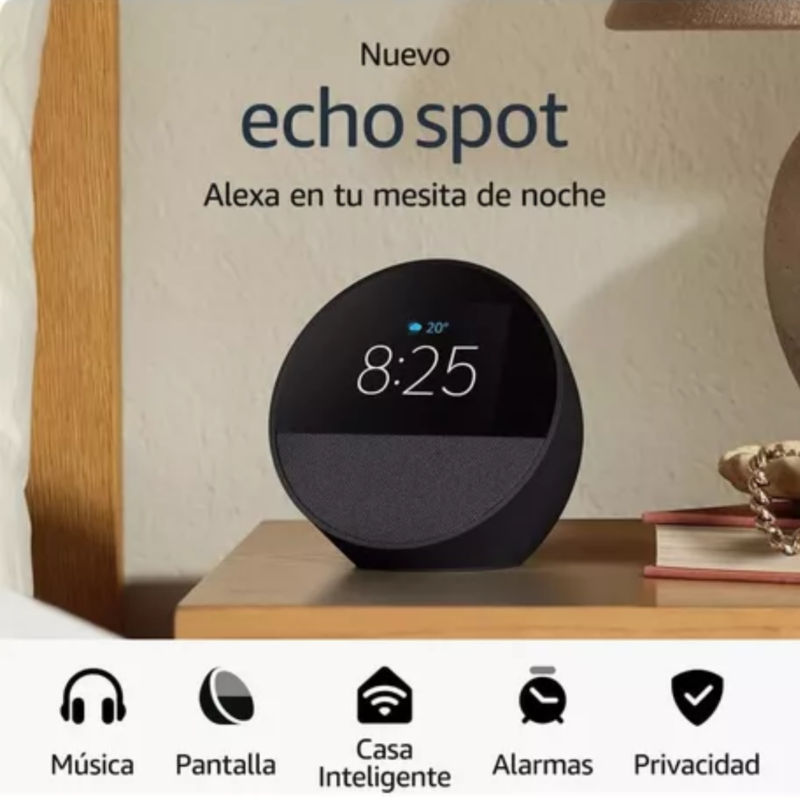 Alexa Echo Spot - Asistente de Voz - Image 10