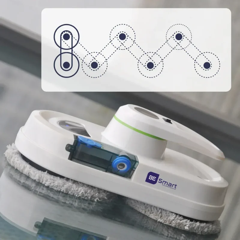 Robot Limpiador de Ventanas BE-W3 con Pulverizador Ultrasónico - Image 2